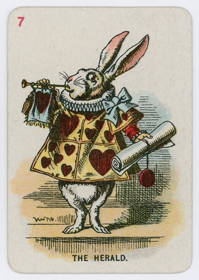 De Heraut door John Tenniel