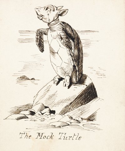 De Spot Schildpad, c.1865 door John Tenniel