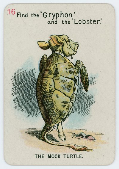 De Spot Schildpad door John Tenniel