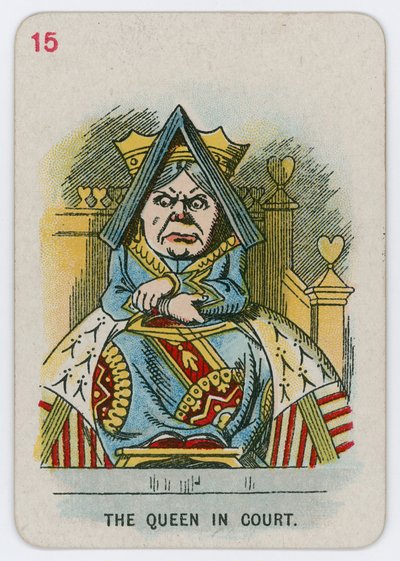 De koningin in de rechtbank door John Tenniel