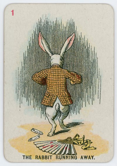 Het Konijn dat wegrent door John Tenniel