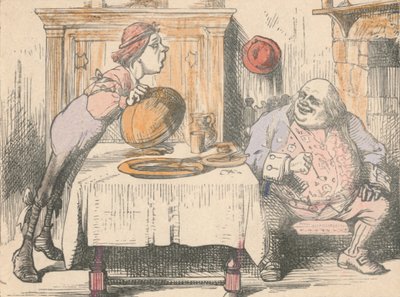 Derde van de Father William-serie, 1889 door John Tenniel