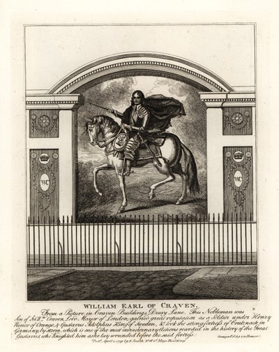 William Craven door John Thomas Smith