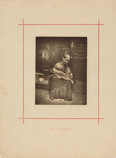 De kruipers,c. 1877 (foto) door John Thompson