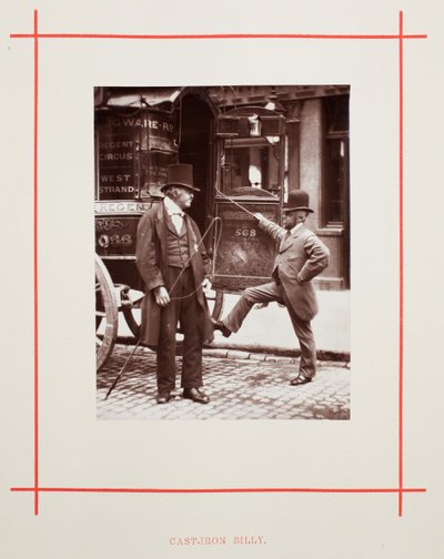 Gietijzeren Billy, 1877 door John Thomson
