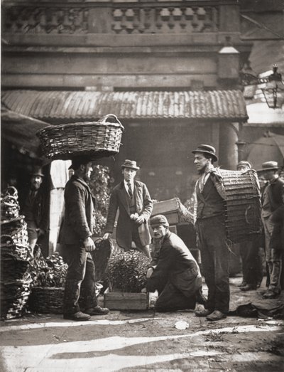 Arbeiders van Covent Garden, uit 