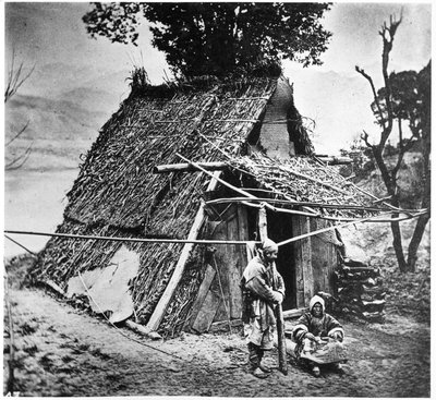 Berghut, Provincie Huzeh, c.1867-72 door John Thomson