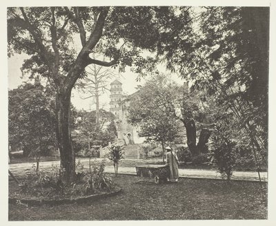 De Britse consulaire Yamun, Kanton door John Thomson