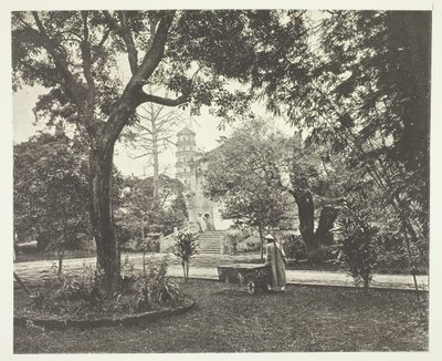 Het Britse Consulaire Yamun, Canton, ca. 1868 door John Thomson