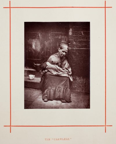 De kruipers, 1877 door John Thomson