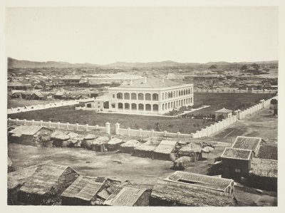 De oude fabriek, Canton door John Thomson