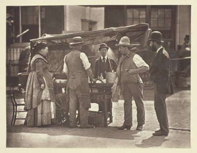 De verkoper van schelpdieren door John Thomson