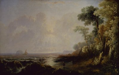 Uitzicht vanaf Bass Rock door John Thomson of Duddingston