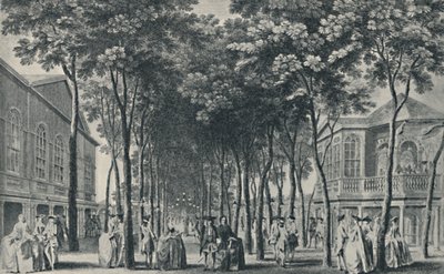 Maatschappij in de Marylebone-tuinen door John Tinney