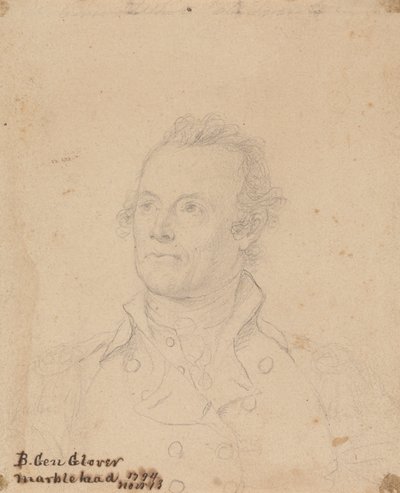 Brigadier-generaal John Glover door John Trumbull