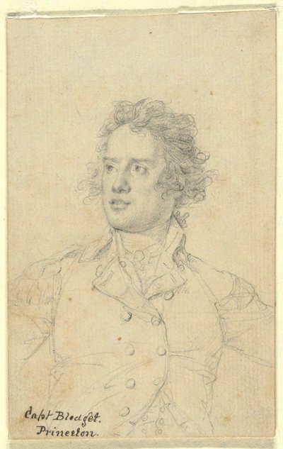 Kapitein Blodget door John Trumbull