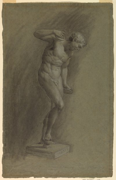 Dansende Faun door John Trumbull