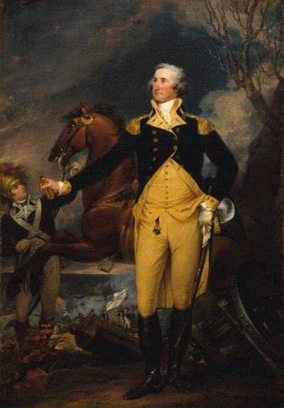 George Washington voor de Slag bij Trenton, ca. 1792-94 door John Trumbull