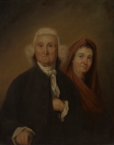 Gouverneur Jonathan Trumbull, Sr., en Faith Robinson Trumbull (1710) door John Trumbull