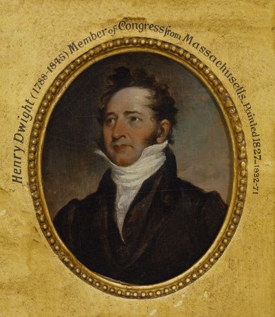 Henry Williams Dwight (1788–1845) door John Trumbull