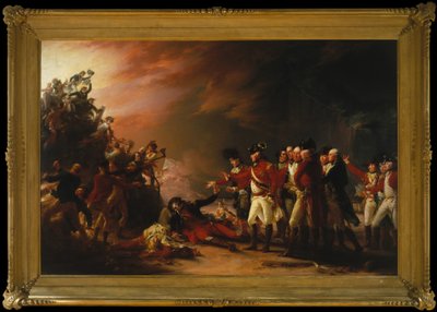 De uitval van het garnizoen van Gibraltar, 1789 door John Trumbull