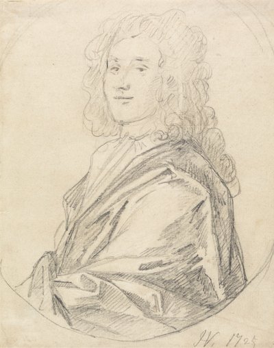 Portret van een heer door John Vanderbank