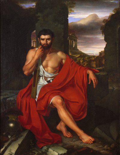 Gaius Marius Tussen de Ruïnes van Carthago, 1807 door John Vanderlyn