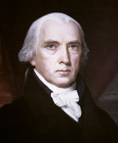 James Madison (1751-1836) door John Vanderlyn