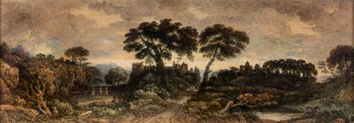 Landschap door John Varley