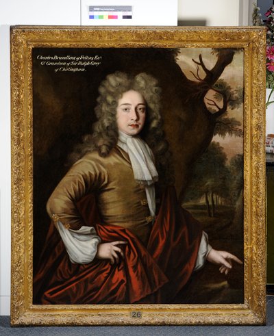 Portret van Charles Brandling door John Verelst