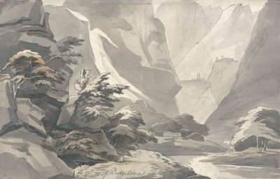 Waterval van Buffalora door John Warwick Smith