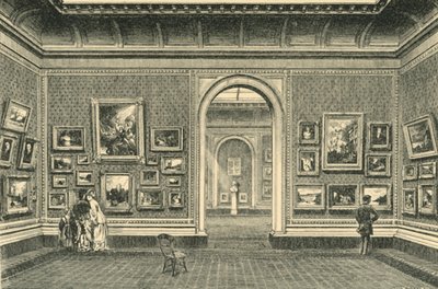 De Sheepshanks Gallery, South Kensington Museum, ca. 1860s door John Watkins