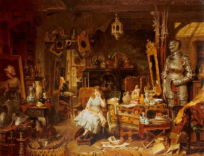 De Oude Curiositeitenwinkel door John Watkins Chapman