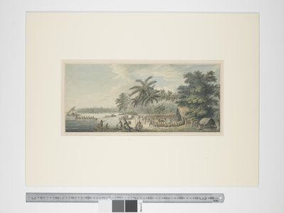 Een uitzicht op Anamooka, c.1773-84 door John Webber