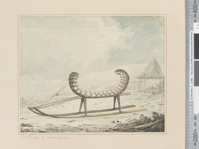 Een Slee van Kamtsjatka door John Webber