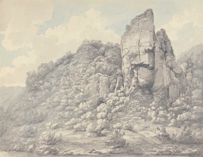 Rotsen in Derbyshire door John Webber