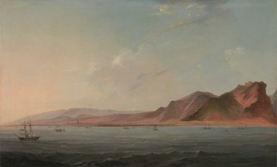 Uitzicht op Santa Cruz, Tenerife door John Webber