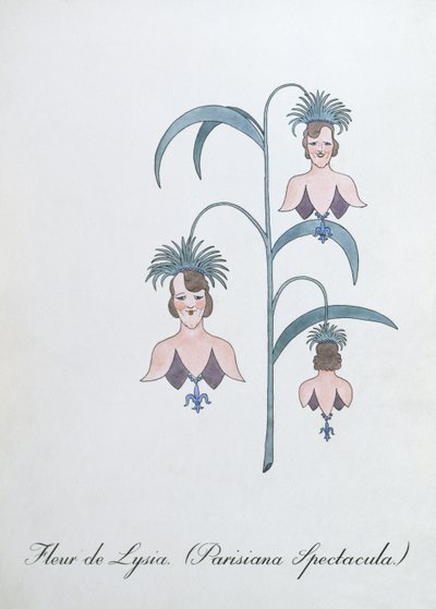 Fleur de Lysia (Parisiana Spectacula.), illustratie uit 