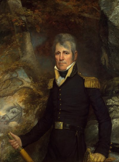 Generaal Andrew Jackson, ca. 1819 door John Wesley Jarvis