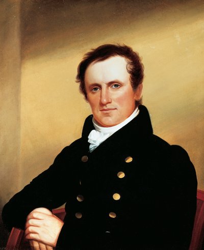 Portret van James Fenimore Cooper door John Wesley Jarvis