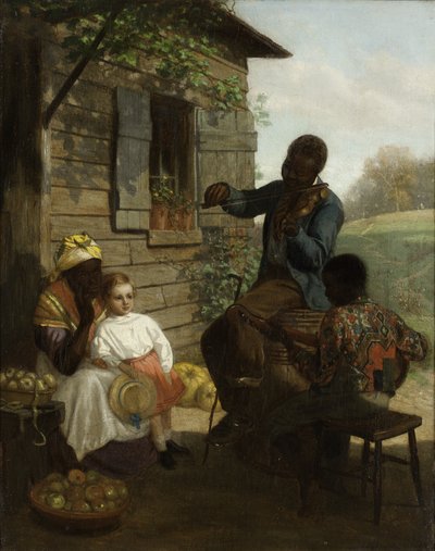 Oude Kentucky thuis, 1863 door John Whetten Ehninger