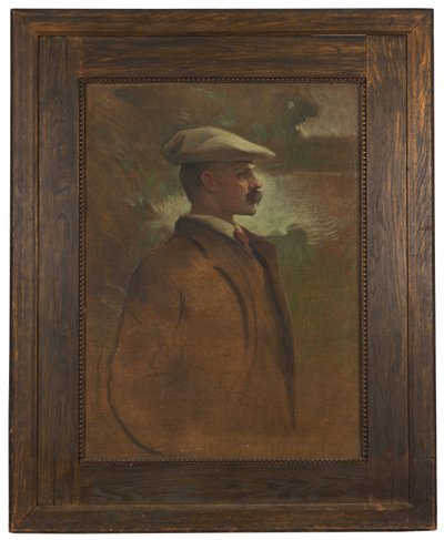 Portret van George Campbell Cooper door John White Alexander