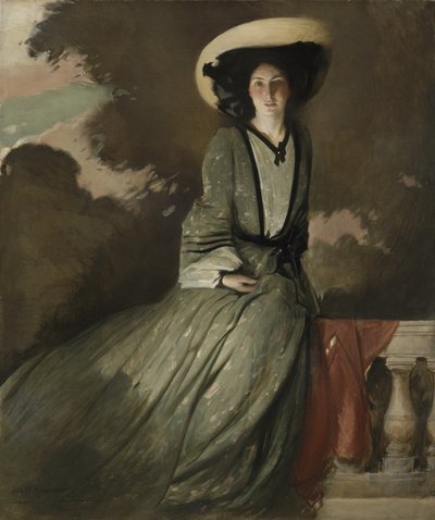 Portret van mevrouw John White Alexander, 1902 door John White Alexander