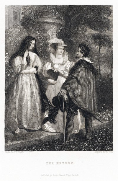 De terugkeer, verwijst naar een verhaal met dezelfde titel door John William (after) Wright