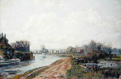 Kanaal, Rickmansworth door John William Buxton Knight