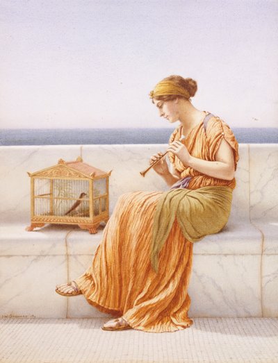Een Lied zonder Woorden, 1919 door John William Godward