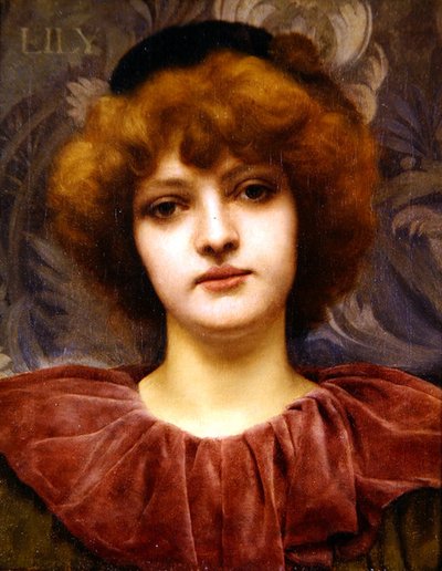 Lelie door John William Godward