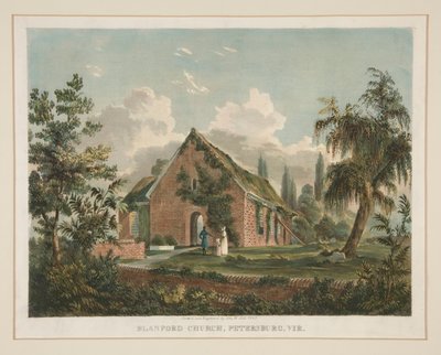 Blanford Church, Petersburg, Vir. door John William Hill