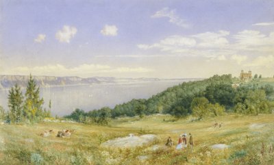 De Palisades door John William Hill