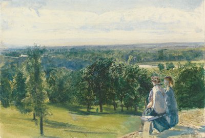 In Richmond Park door John William Inchbold